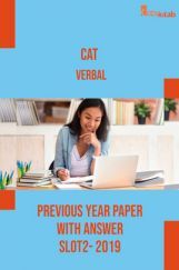 CAT Verbal Previous Year Paper With Answer Slot2 2019 CAT Verbal Previous Year Paper With Answer Slot2 2019